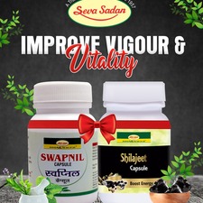 Vigour and Vitality Care (Swapnil Capsule 60 cap + Shilajeet Capsule 60 cap)